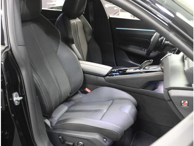 Peugeot 508 1.6 225PK Plug-in HYbrid GT | AUTOMAAT | AppleCarPlay/AndroidAuto | Adaptive Cruise Control | Stoelverwarming | Camera | LEER | Keyless | Isofix | Privacy Glass | Parkeersensoren | Electrische achterklep |