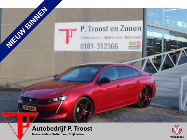 Peugeot 508 1.6 PureTech First Edition GT-Line Panoramadak/Focal Audio/Massage stoel/Apple carplay/Stoelverwarming/Elektrische achterklep/Adaptive cruise control/Achteruitrijcamera/Draadloze telefoonlader/Keyless/Lane assist/Inklapbare spiegels