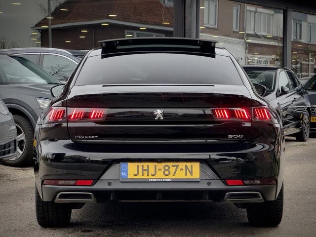 Peugeot 508 1.2 AUT8 GT-Line BLACK-EDITION PANODAK LEDER NAVI CAMERA APPLE-CARPLAY LED 19 INCH-LMV PDC