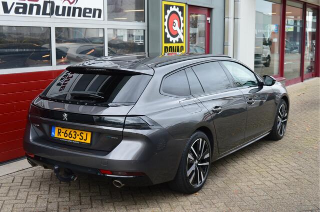 Peugeot 508 SW 1.6 HYbrid GT Pack Business O.a: Haak, PDC, Camera, ACC, Stoelverw, Focal HIFI, Etc. All-in prijs!