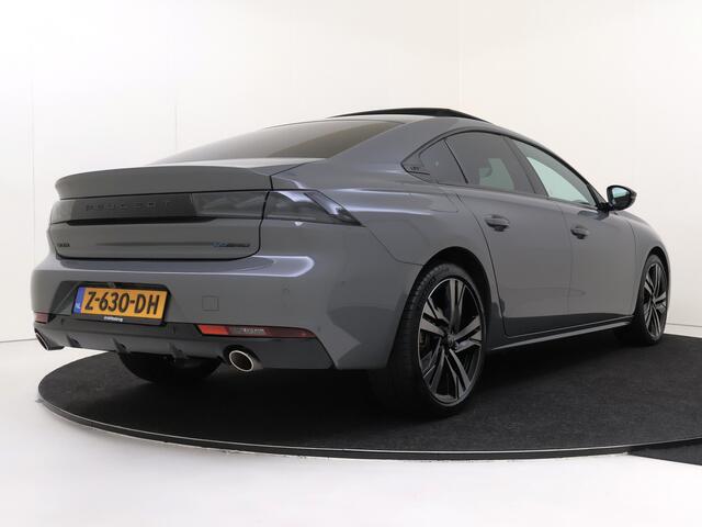 Peugeot 508 1.6 HYbrid 225 GT | Night Vision | Pack Audio | Schuifdak | Adaptive Suspension | BOMVOL MET 225PK!!
