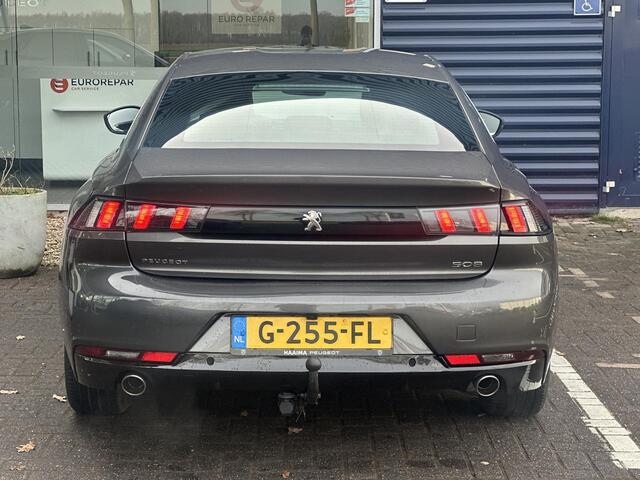 Peugeot 508 1.6 PureTech 180pk Blue Lease Active | Trekhaak | Adaptive Cruise Control | Climate Control | Navigatie | Parkeercamera/-sensoren | Apple Carplay/Android Auto | Keyless Start | Lichtmetalen velgen |