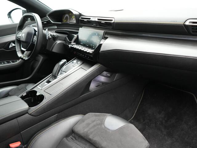 Peugeot 508 SW PSE 360pk Plug In Hybrid Dealer O.H PHEV | Adaptive Cruise | 360 Camera | Alcantara Sportstoelen Massage & Memory | Nachtzicht | Focal Sound | 20"L.M | Keyless | BLIS | Apple Carplay |