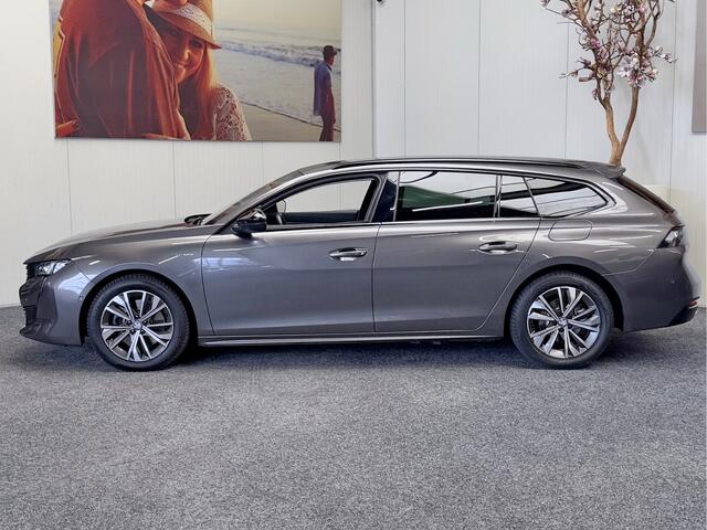 Peugeot 508 SW 1.6 HYBRID ALLURE PACK BUSINESS NAVIGATIE CRUISE CONTROL APPLE CARPLAY/ANDROID RIJSTROOKSENSOREN DODEHOEKSENSOREN ACHTERUITRIJCAMERA ZEER MOOI !! 3010