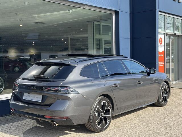 Peugeot 508 SW 1.6 HYbrid 225 PK GT | Facelift Model | Meest Complete Uitvoering | Slechts 8.000 KM | Volledig Lederen Bekleding | Glazen Panorama Schuif-/Kanteldak | Stoelverwarming & Massage | Plug-In Hybride Automaat | Night Vision | 360 Graden Camera | Navigatie 