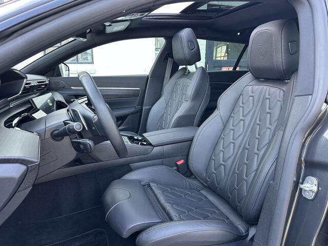 Peugeot 508 SW 1.6 HYbrid 225 PK GT | Facelift Model | Meest Complete Uitvoering | Slechts 8.000 KM | Volledig Lederen Bekleding | Glazen Panorama Schuif-/Kanteldak | Stoelverwarming & Massage | Plug-In Hybride Automaat | Night Vision | 360 Graden Camera | Navigatie 