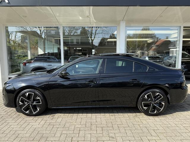 Peugeot 508 1.6 HYbrid 225 GT | Schuif-/kanteldak | Nappa Leer | Elektr. achterklep | 360gr camera's | Memoryfunctie op stoel | Full LED