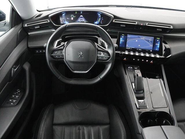 Peugeot 508 1.6 HYbrid Allure | SOH 92% | Leder | Stoelverwarming | Adaptive cruise | Carplay | Camera | Navigatie | Side Assist | Getint glas | Climate control | Bluetooth | PHEV | Plug In