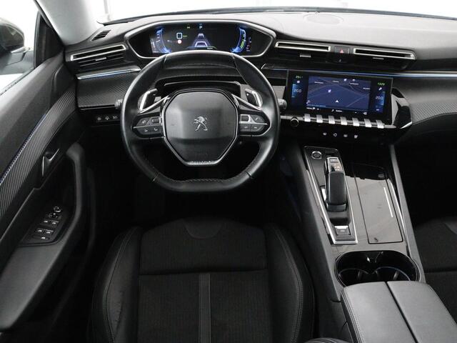 Peugeot 508 1.6 HYbrid Allure | Trekhaak | Adaptive cruise | Half leder | Carplay | Camera | Navigatie | Full LED | Side Assist | Parkeerhulp | Climate control | PHEV | Plug In