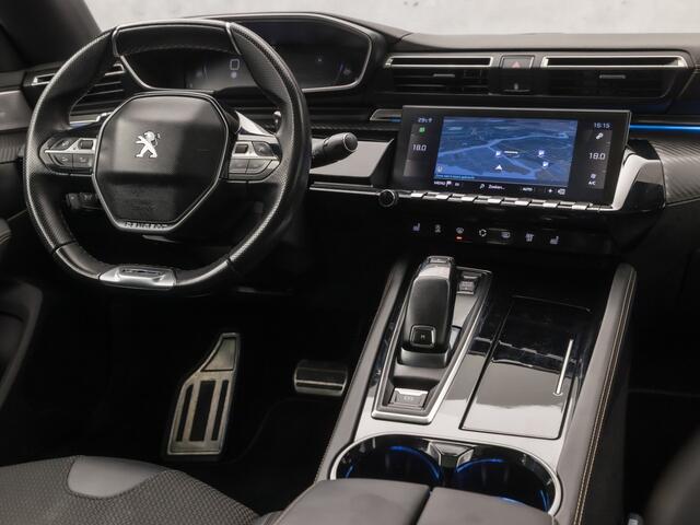 Peugeot 508 1.5 BlueHDI GT Line Automaat (PANORAMADAK, APPLE CARPLAY, GROOT NAVI, 360 CAMERA, FOCAL AUDIO, SPORTSTOELEN, TREKHAAK, ADAPTIVE CRUISE, GETINT GLAS, NIEUWSTAAT)