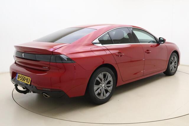 Peugeot 508 1.6 HYbrid Blue Lease Allure Avantage Camera l Climate Control l Cruise Control l Apple Carplay & Android Auto l Elektrische Kofferbak l DAB l Draadloze Telefoonlader l Full-LED l PDC l Lichtmetalen Velgen 17''