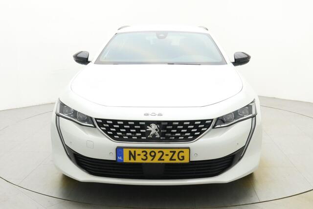 Peugeot 508 SW 1.6 HYbrid GT | Nieuwe tractiebatterij | 225pk | 18" LM Velgen | Camera | Dodehoek Detectie | Full LED | Lane Assist | Navigatie | Afneembare trekhaak