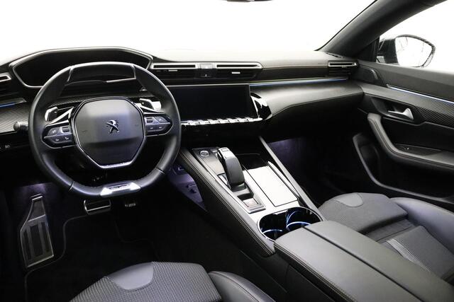 Peugeot 508 SW 1.6 HYbrid GT | Nieuwe tractiebatterij | 225pk | 18" LM Velgen | Camera | Dodehoek Detectie | Full LED | Lane Assist | Navigatie | Afneembare trekhaak