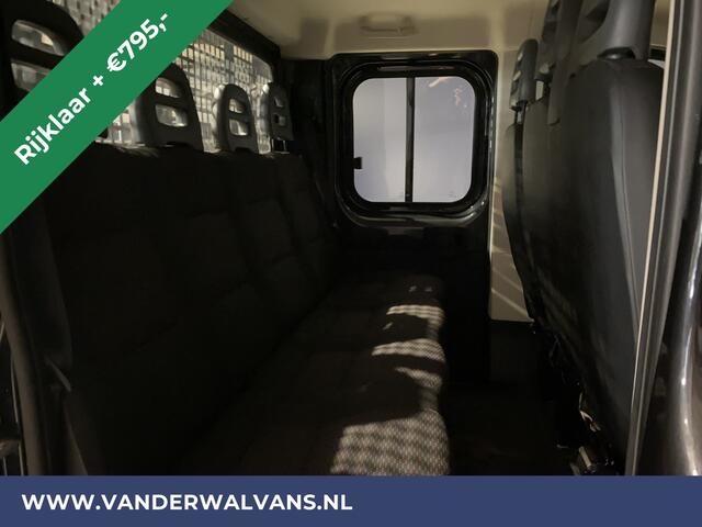 Peugeot BOXER 2.2 BlueHDi 140pk Pick up Dubbel cabine open laadbak Euro6 RIJKLAAR Airco | 7-Zits | Bluetooth telefoonvoorbereiding