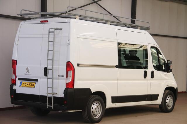Peugeot BOXER L2H2 DUBBEL CABINE 7 personen met IMPERIAAL