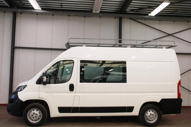 Peugeot BOXER L2H2 DUBBEL CABINE 7 personen met IMPERIAAL