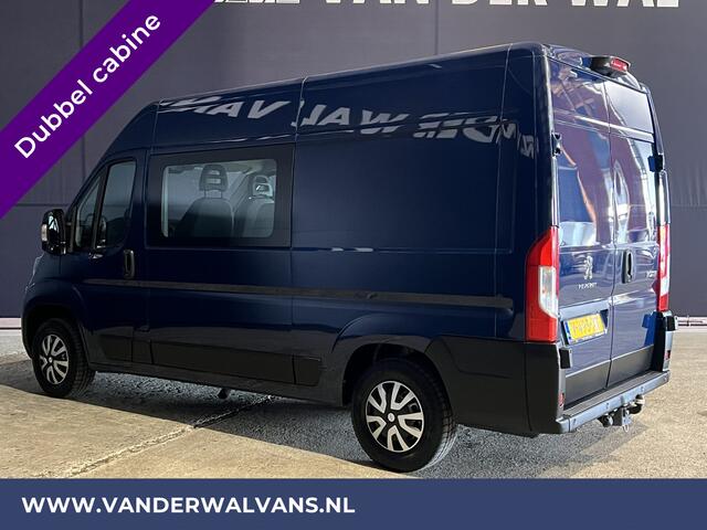 Peugeot BOXER 2.0 BlueHDI 131pk L2H2 Inrichting Dubbele Cabine Euro6 Airco | 6-Zits | 2500kg Trekhaak | camera, navigatie, LED, cruiscontrol, parkeersensoren