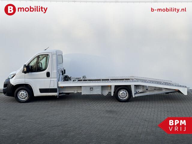 Peugeot BOXER Tijhof 335 2.2 BlueHDi 165PK 1.599kg Laadverm. Luchtvering Autotransporter | Lier | Cruise Control | DAB Audio | Navigatie | Trekhaak 3.500kg