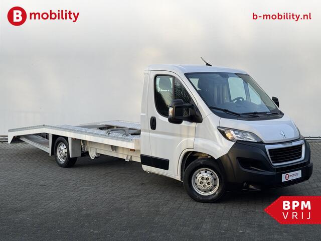 Peugeot BOXER Tijhof 335 2.2 BlueHDi 165PK 1.599kg Laadverm. Luchtvering Autotransporter | Lier | Cruise Control | DAB Audio | Navigatie | Trekhaak 3.500kg