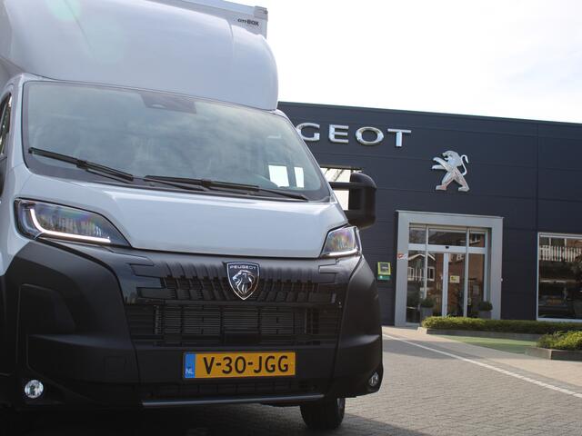 Peugeot BOXER 2.2 BlueHDi 140PK L4 3.5t Citybox Bakwagen Navigatie, LED Koplampen, Apple Carplay, Android Auto, Draadloze Telefoonlader