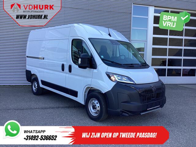 Peugeot BOXER 2.2 HDI 140 pk L2H2 BPM VRIJ! 2.5t Trekverm./ Cruise/ Carplay/ Navi/ Camera/ PDC