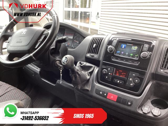 Peugeot BOXER 2.0 HDI 130 pk EXPORT Climate/ Cruise/ Gev. Stoel/ Navi/ PDC/ Trekhaak/ 2.5t Trekverm.
