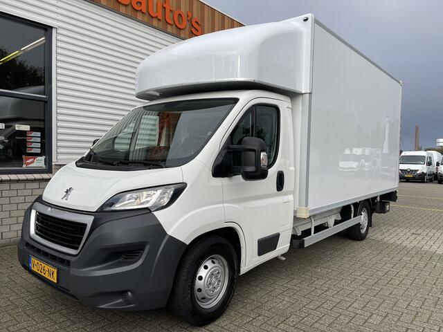 Peugeot BOXER 435 2.0 BlueHDI 164pk Pro bakwagen met Dhollandia laadklep / 440 cm lang / doorladen tot 550 cm mogelijk boven de cabine / euro 6 / airco