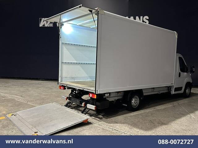 Peugeot BOXER 2.2 BlueHDi 141pk Bakwagen Laadklep Euro6 Airco | Cruisecontrol | 985kg laadvermogen Bijrijdersbank
