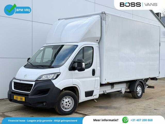 Peugeot BOXER 2.2 HDI 165PK Laadklep LED Cruise Control Climate Control Carplay Camera Standkachel Koffer Bakwagen Meubelbak