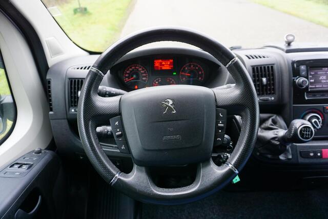 Peugeot BOXER 335 2.2 BlueHDi 165 L2H2 Asphalt in Topstaat |1e eigenaar |3500 KG |165 PK |EURO6D |Metallic |Camera |Cruise |Navi |Airco |Bumpers in kleur |Bluetooth |BPM Vrij