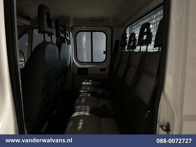 Peugeot BOXER 2.0 BlueHDI 130pk Pick up Dubbel Cabine Open laadbak Euro6 Airco | 7-Zits | Trekhaak | Navigatie