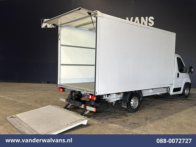 Peugeot BOXER 2.2 BlueHDi 141pk Bakwagen Laadklep Euro6 Airco | Cruisecontrol | 995kg laadvermogen Bijrijdersbank