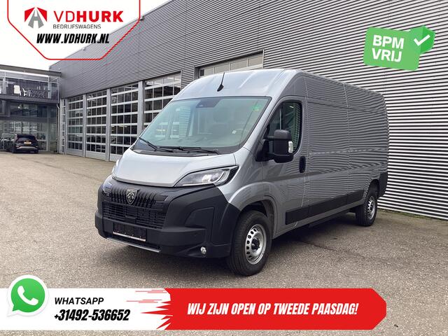 Peugeot BOXER e-Boxer L3H2 110 kWh 420km WLTP Adapt.Cruise/ Snellader/ LED/ Carplay/ Climate/ Camera/ Omvormer/ Navi/ PDC