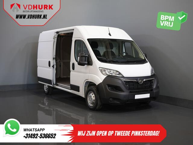 Peugeot BOXER (Opel Movano) 2.2 140 pk L2H2 Betimmering/ Carplay/ 270Gr.Deuren/ Climate/ Camera/ Cruise/ Navi/ PDC/ Cruise