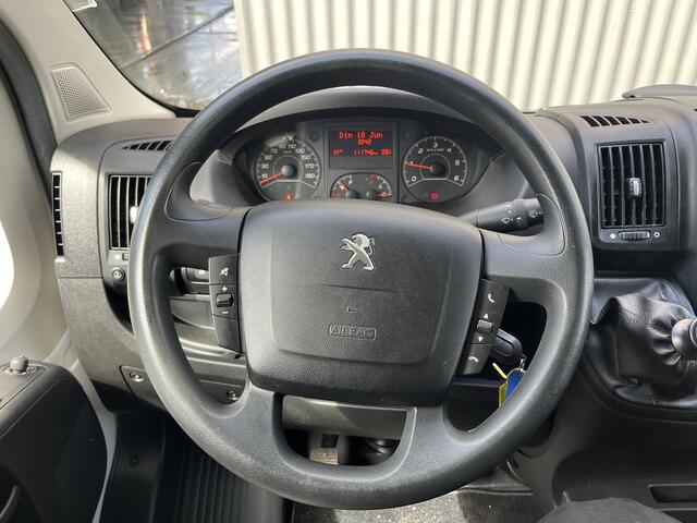 Peugeot BOXER 435 2.2 BlueHDi 165pk Bakwagen 750kg laadklep zijdeur Airco Telefoonverbinding Bluetooth bakwagen verhuiswagen Meubelbak euro 6