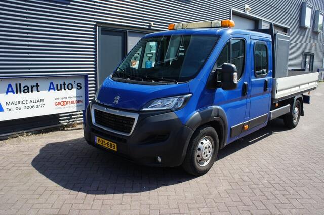 Peugeot BOXER 2.0 Blue HDi 163pk Dubbel Cabine Open Laadbak L4