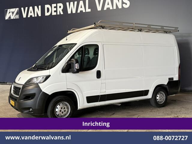 Peugeot BOXER 2.0 BlueHDI 131pk L2H2 Inrichting Euro6 Airco | Imperiaal | Camera | 2500kg Trekhaak | Cruisecontrol Parkeersensoren, Bijrijdersbank