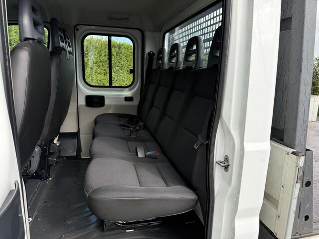 Peugeot BOXER 2.0 BlueHDI 131 PK EURO 6 / PICK UP / 7-PERS DUBBELE CABINE / AIRCO / TREKHAAK / 2500 KG AHG