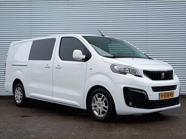 Peugeot EXPERT 231L DC Premium Pack 2.0 BlueHDi 180pk EAT6 AUTOMAAT | DUBBELE CABINE! | NAVI | TREKHAAK | AIRCO | CRUISE CONTROL | APPLE CARPLAY / ANDROID AUTO