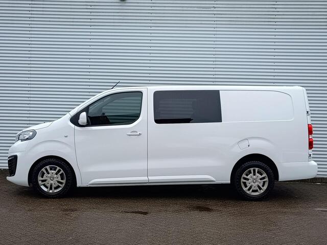 Peugeot EXPERT 231L DC Premium Pack 2.0 BlueHDi 180pk EAT6 AUTOMAAT | DUBBELE CABINE! | NAVI | TREKHAAK | AIRCO | CRUISE CONTROL | APPLE CARPLAY / ANDROID AUTO