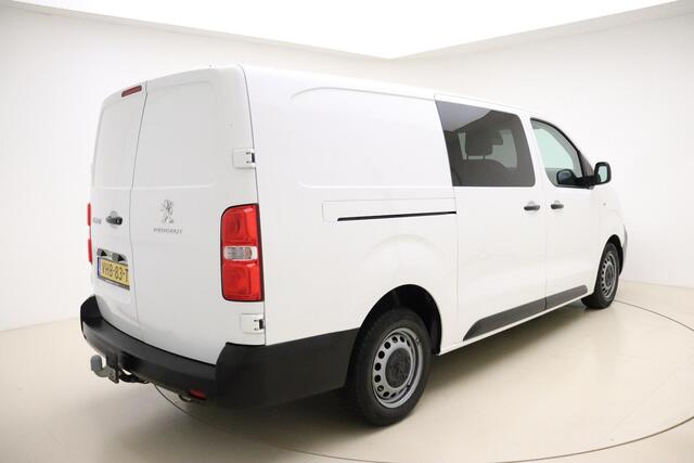Peugeot EXPERT 2.0 BlueHDI 120 Long Premium DC 122pk | 5 Persoons | Navigatie | Airco | Cruise Control | Trekhaak | Bluetooth | Weinig Kilometers