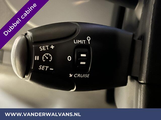 Peugeot EXPERT 2.0 BlueHDI 123pk L3H1 Dubbele Cabine Euro6 Airco | 2x zijdeur | Imperiaal | Trekhaak | 5 Zits Cruisecontrol, Parkeersensoren, 5-zits
