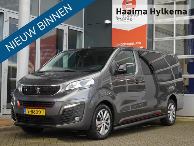 Peugeot EXPERT 231L 2.0 BlueHDI 180PK Sport Edition | Automaat | Navigatie | Lederen bekleding | 3 zits | Trekhaak | Apple carplay Android auto | Lichtmetalen velgen | Xenon