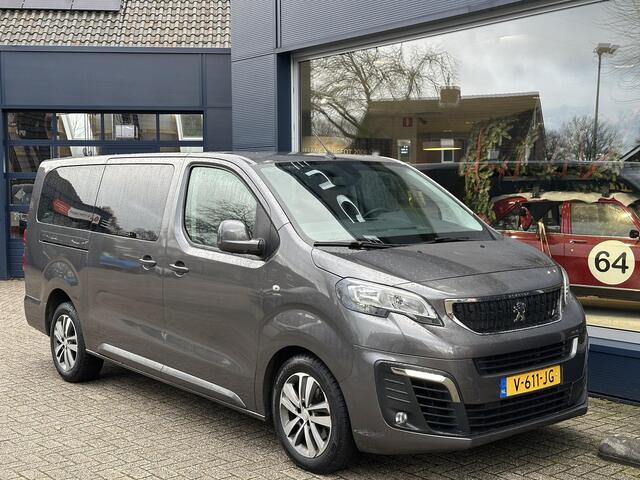 Peugeot EXPERT 231L 2.0 BlueHDI 120 PK Dubbele Cabine | Complete Uitvoering | BPM Vrij | Dubbele Schuifdeuren | Navigatie | Trekhaak | 1e Eigenaar | Apple Carplay | Parkeersensoren | Lichtmetalen Velgen | Climate Control |