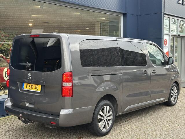 Peugeot EXPERT 231L 2.0 BlueHDI 120 PK Dubbele Cabine | Complete Uitvoering | BPM Vrij | Dubbele Schuifdeuren | Navigatie | Trekhaak | 1e Eigenaar | Apple Carplay | Parkeersensoren | Lichtmetalen Velgen | Climate Control |