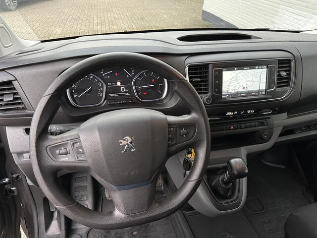 Peugeot EXPERT 231L 2.0 BlueHDI 120 PK Dubbele Cabine | Complete Uitvoering | BPM Vrij | Dubbele Schuifdeuren | Navigatie | Trekhaak | 1e Eigenaar | Apple Carplay | Parkeersensoren | Lichtmetalen Velgen | Climate Control |