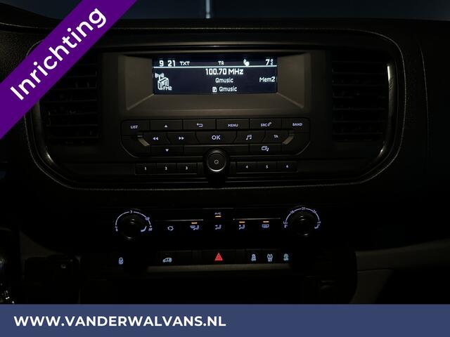 Peugeot EXPERT 2.0 BlueHDI 123pk L1H1 inrichting Euro6 Airco | Omvormer | 2500kg trekhaak cruisecontrol, parkeersensoren, achterklep