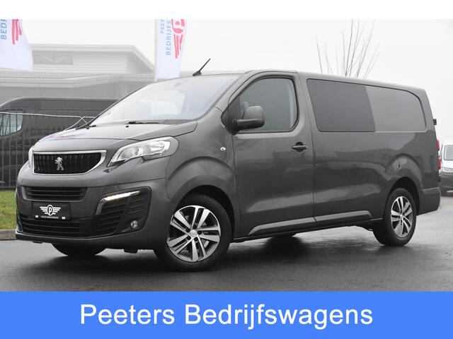 Peugeot EXPERT 2.0 BlueHDI 180 Long Asphalt DC Cruise, Carplay, 177PK, Automaat, Sensoren, Stoelverwarming, Trekhaak, UNIEK!