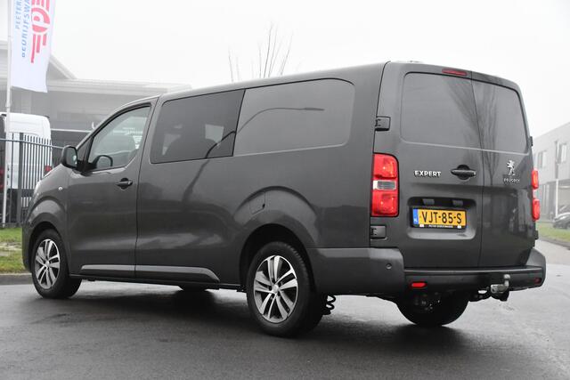 Peugeot EXPERT 2.0 BlueHDI 180 Long Asphalt DC Cruise, Carplay, 177PK, Automaat, Sensoren, Stoelverwarming, Trekhaak, UNIEK!