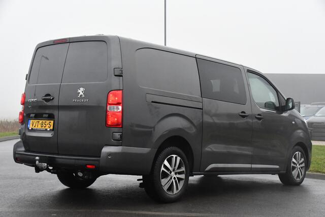 Peugeot EXPERT 2.0 BlueHDI 180 Long Asphalt DC Cruise, Carplay, 177PK, Automaat, Sensoren, Stoelverwarming, Trekhaak, UNIEK!